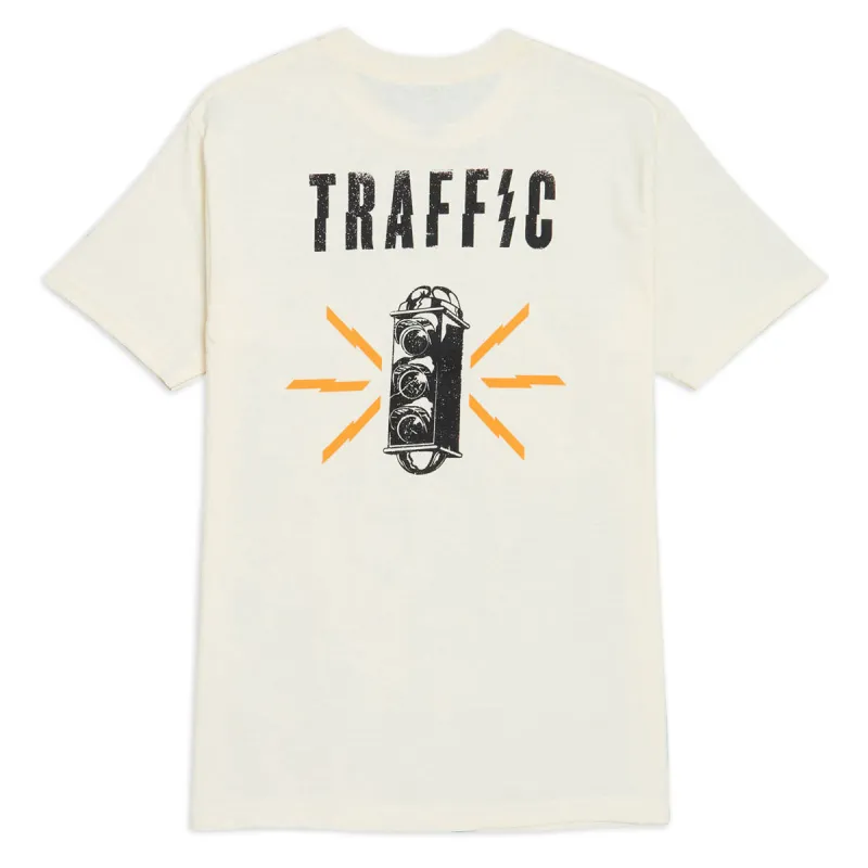 Traffic Caution T-Shirt - Cream sold by CCS