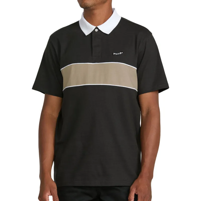 Volcom Gemstone Polo Shirt - Stealth made by Volcom
