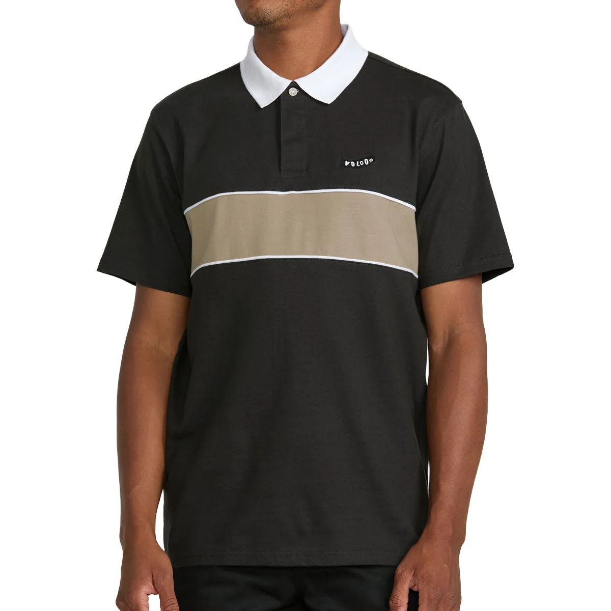 Volcom Gemstone Polo Shirt - Stealth sold by CCS