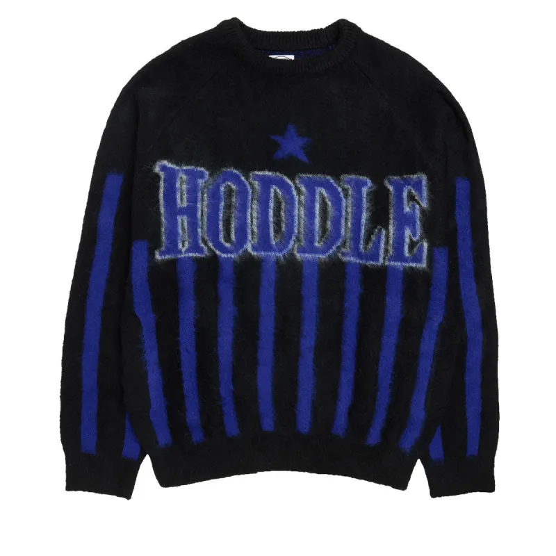 Hoddle Star Above Mohair Sweater - Blue sold by CCS