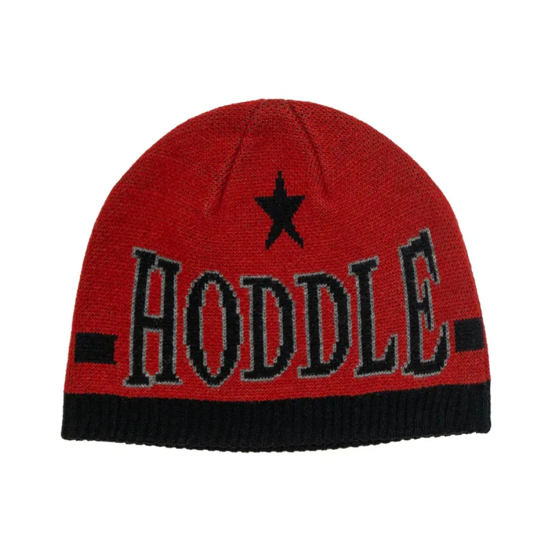 Hoddle Star Above Beanie - Red sold by CCS