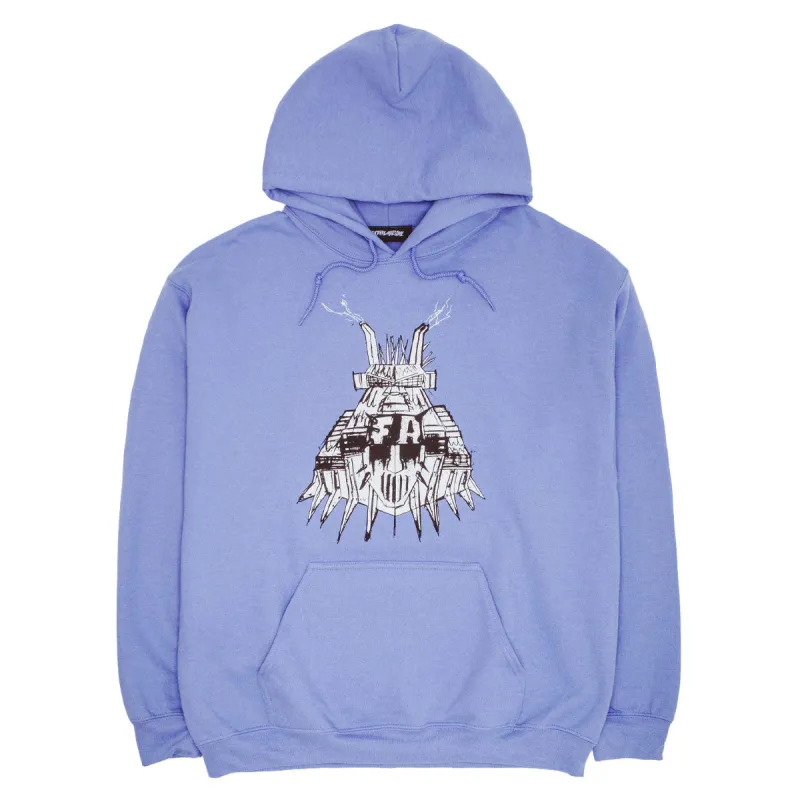 Fucking Awesome 7th Grade Book Cover Hoodie - Violet made by Fucking Awesome