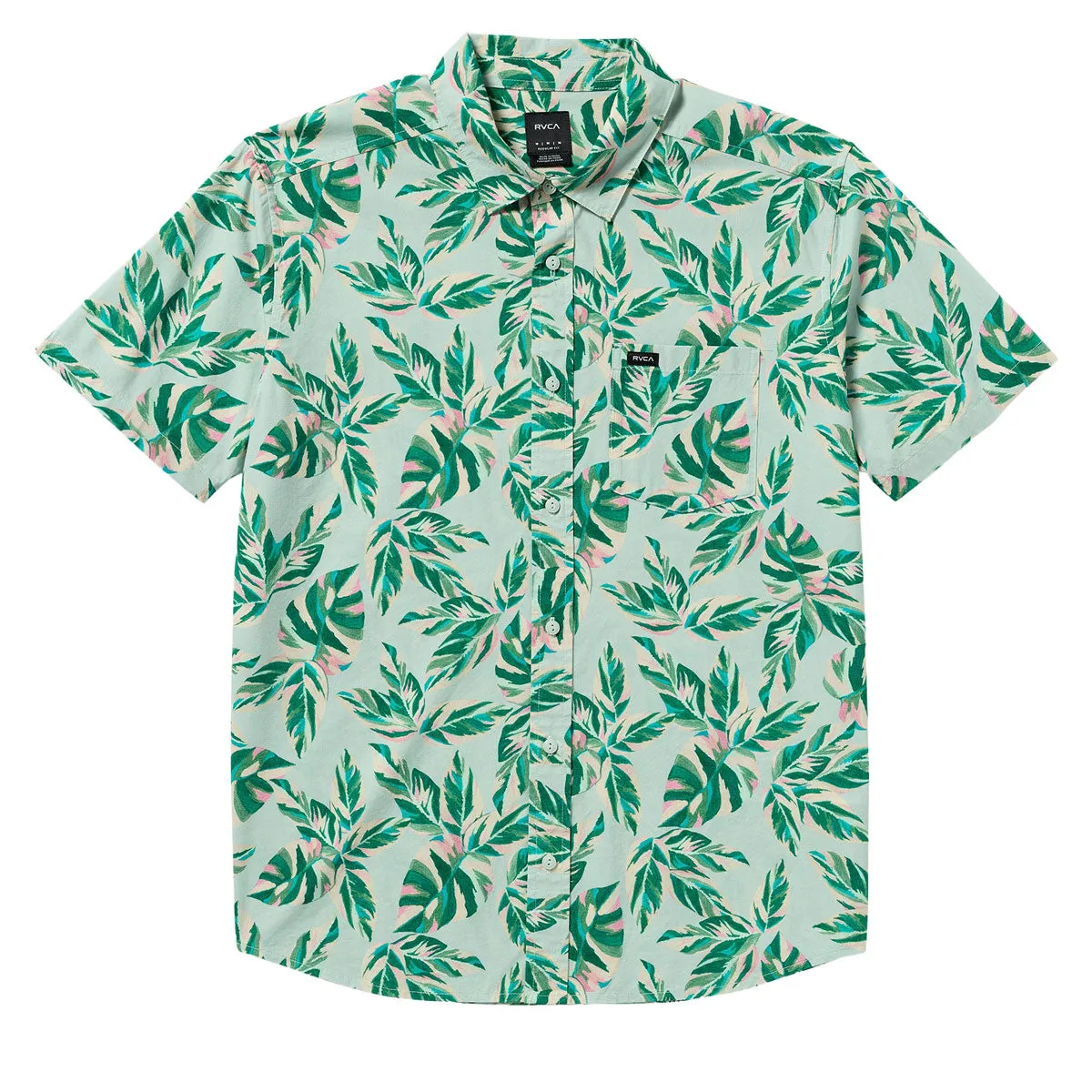 RVCA Morning Glory Shirt - Green Tea sold by CCS product image thumbnail 5