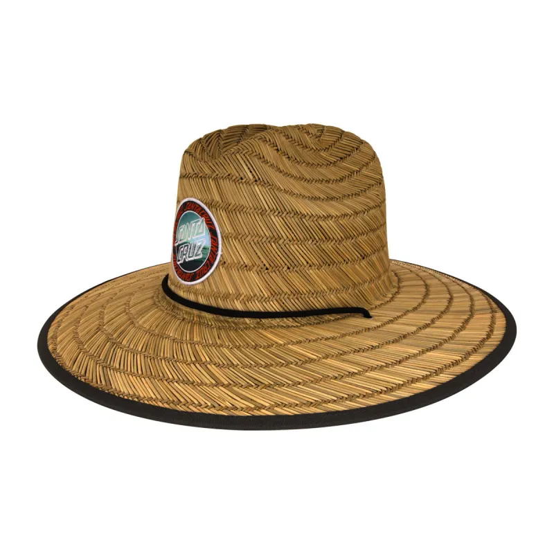 Santa Cruz Ringed Homebreak Sun Hat - Natural sold by CCS