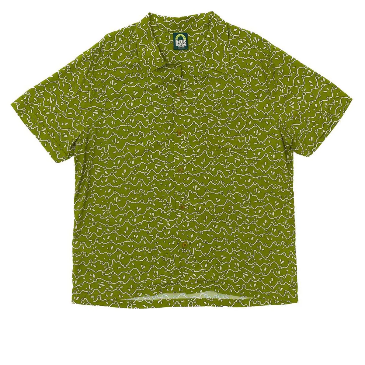 Deus Ex Machina Phosphene Shirt - Pear sold by CCS product image thumbnail 4