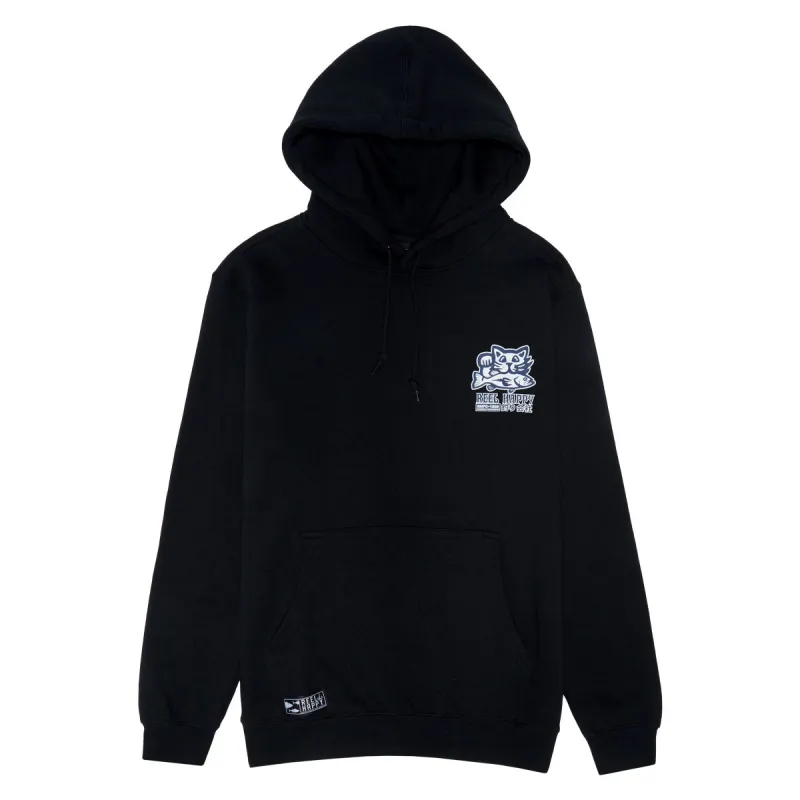 Reel Happy Biggie Hoodie - Black sold by CCS