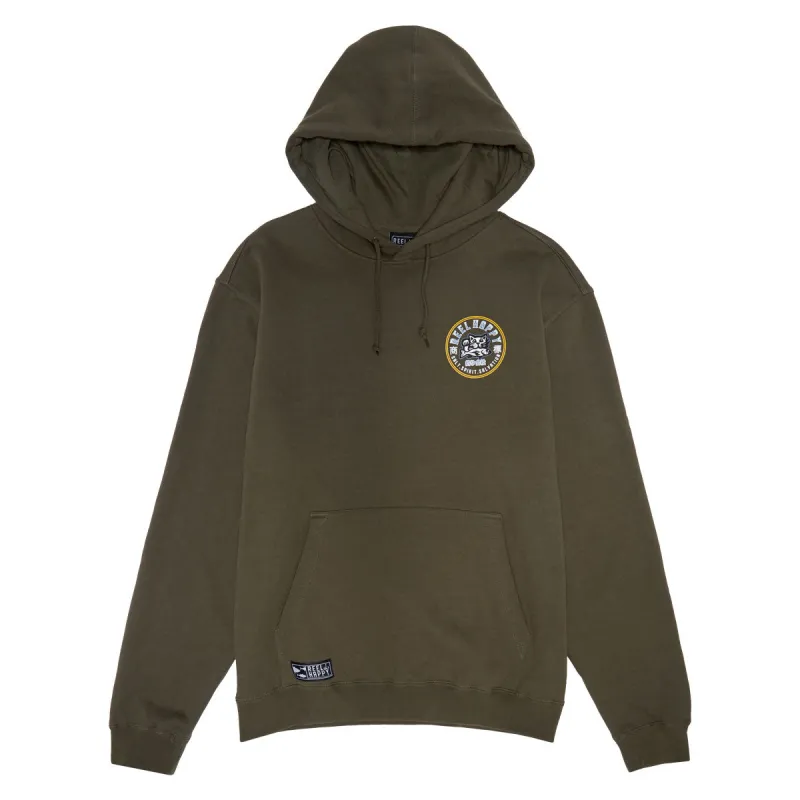 Reel Happy Maguro Hoodie - Olive Green sold by CCS