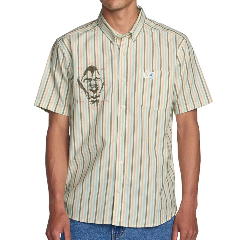 RVCA Jacobs Archive Stripe Shirt - Multi made by CCS