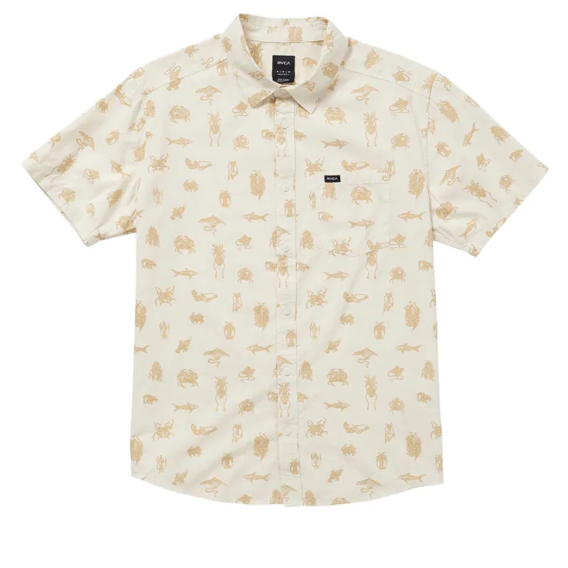RVCA Sea Life Shirt - Natural sold by CCS