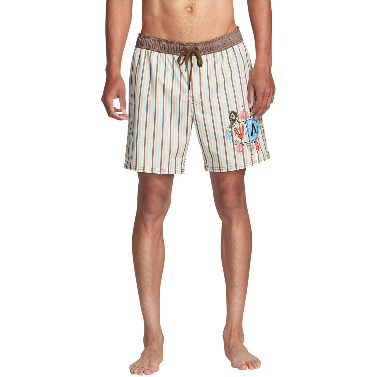 RVCA Jacobs Archive Strp Elastic 17 Boardshorts - Multi sold by CCS product image thumbnail 5