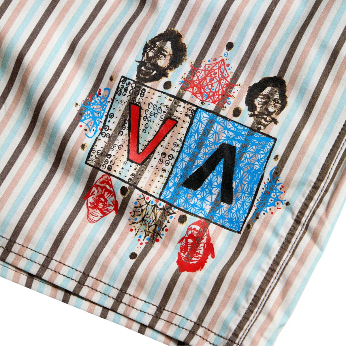 RVCA Jacobs Archive Strp Elastic 17 Boardshorts - Multi sold by CCS product image thumbnail 3