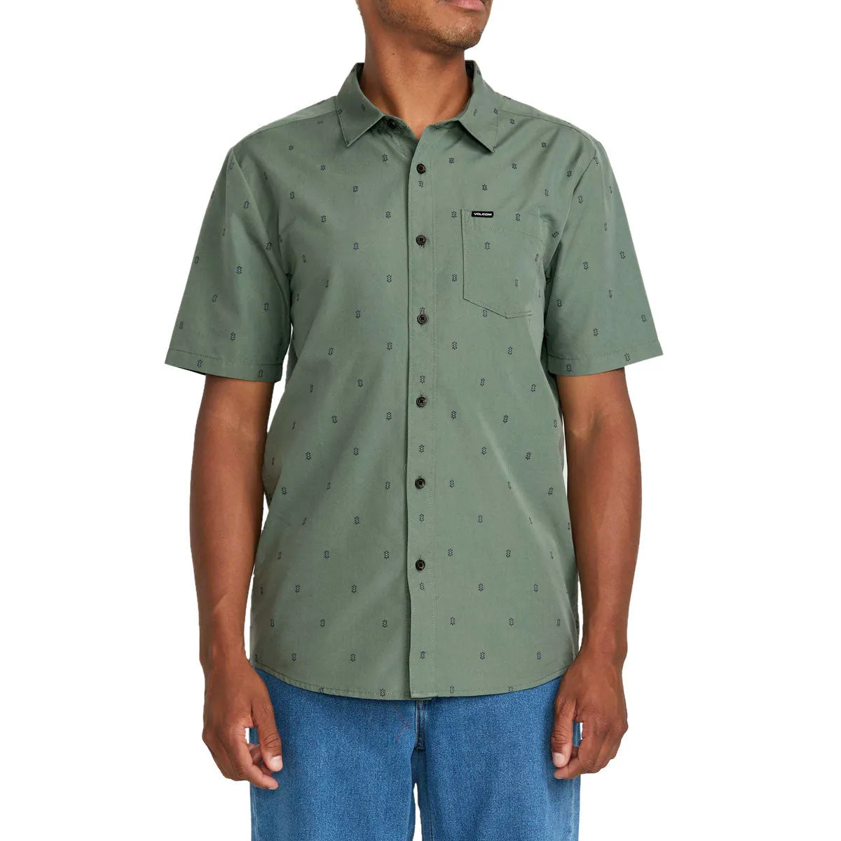 Volcom Bankstone Shirt - Light Olive sold by CCS