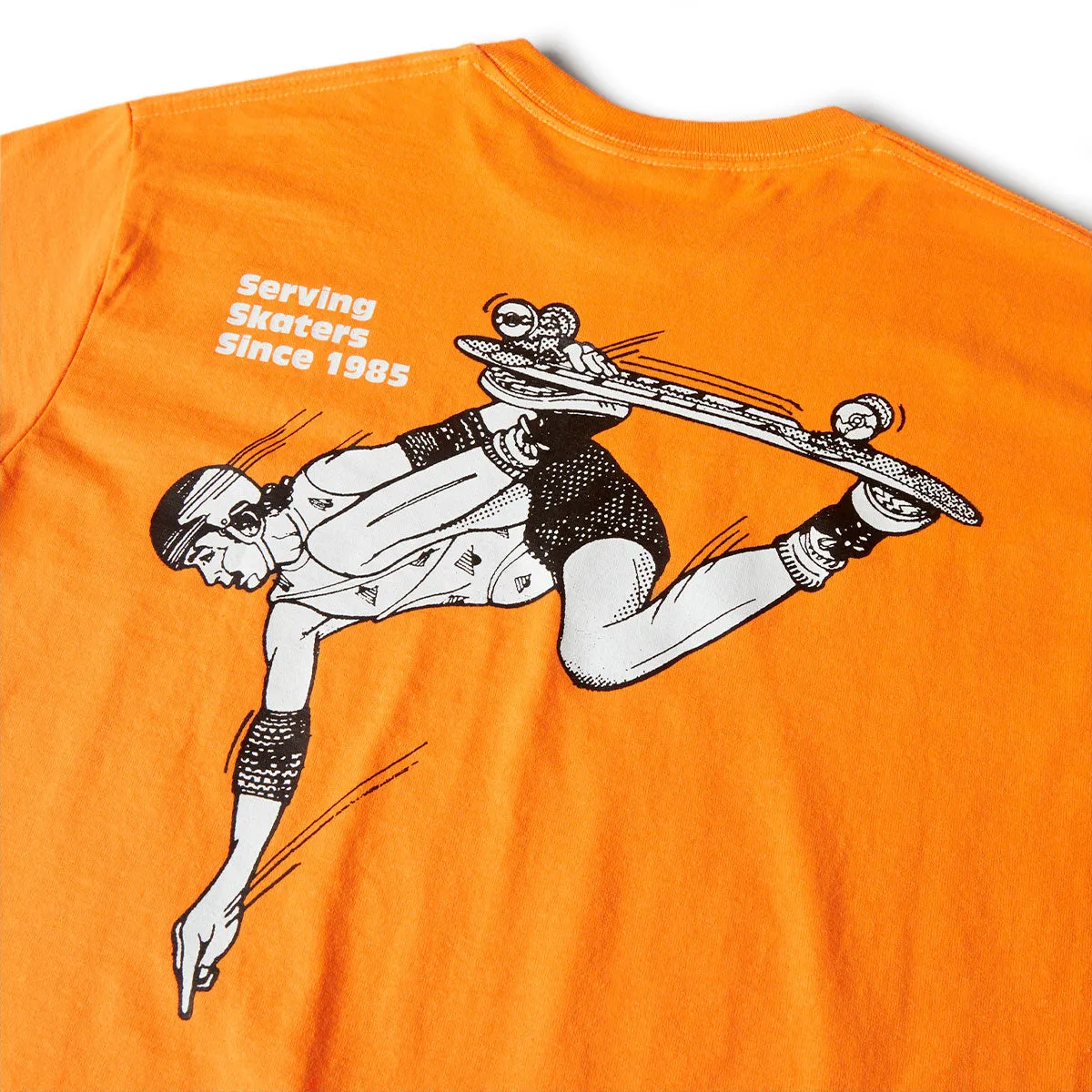 CCS June 1985 Ad T-Shirt - Orange/White sold by CCS product image thumbnail 4