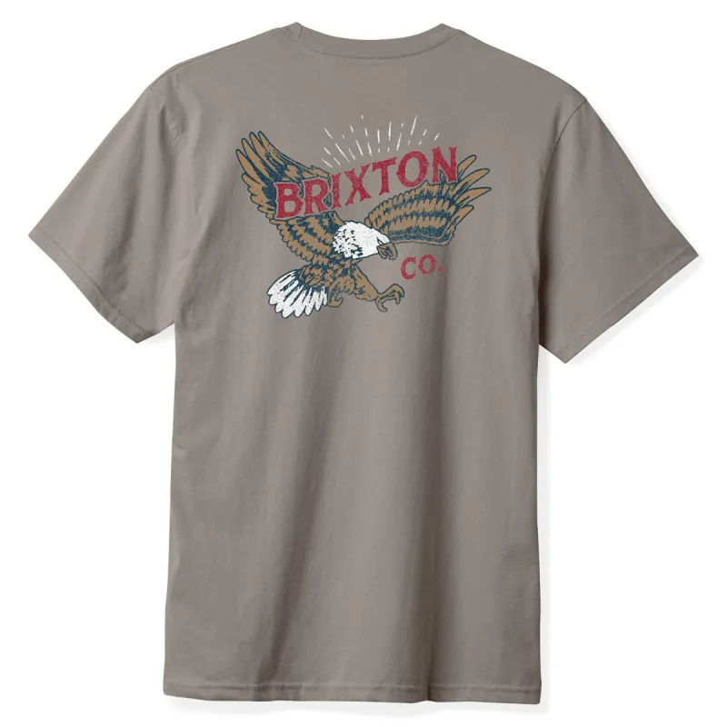 Brixton Keller T-Shirt - Cinder Worn Wash sold by CCS