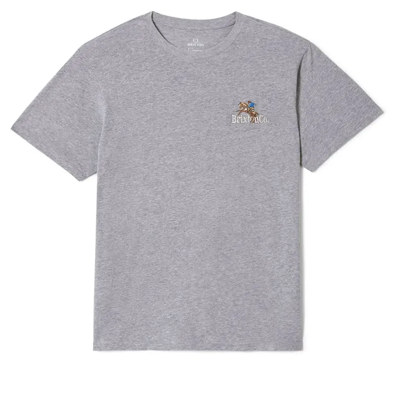 Brixton Inwood T-Shirt - Heather Grey sold by CCS