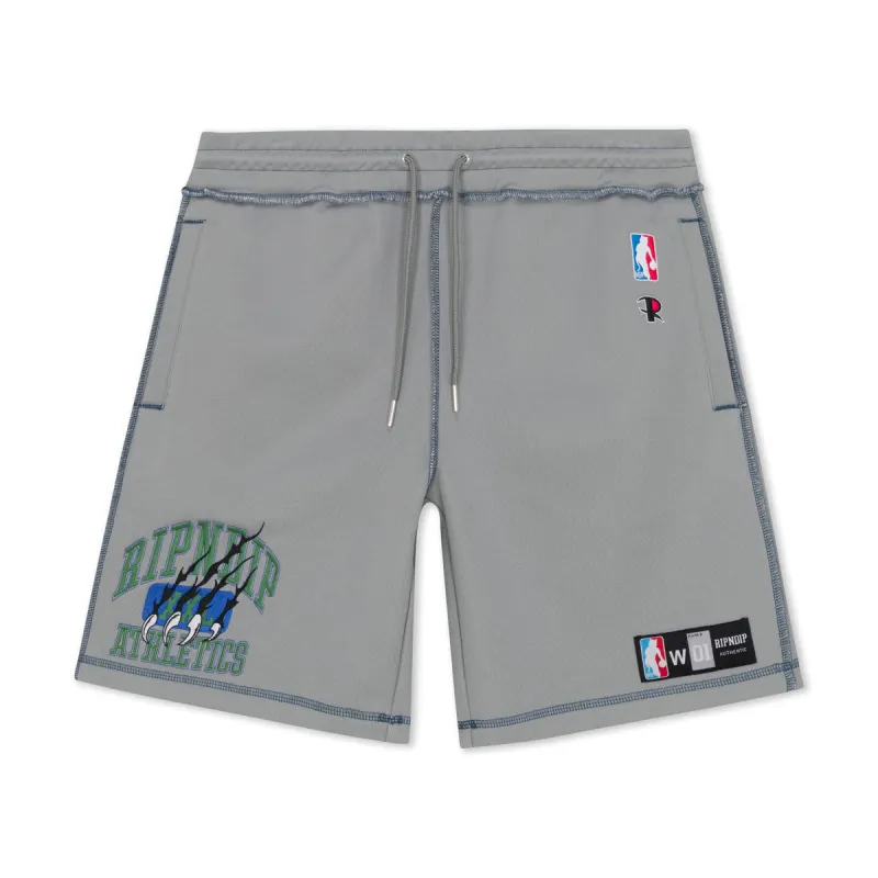RIPNDIP Ripndip Athletics Cottom Mesh Sweat Shorts - Ash Heather made by Ripndip