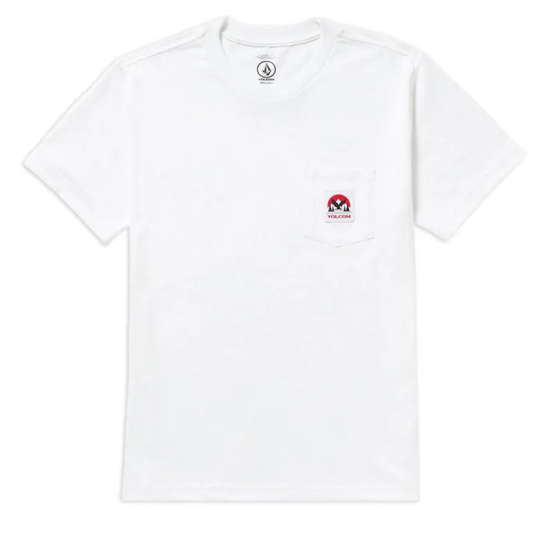 Volcom Talons Pocket T-Shirt - White made by Volcom