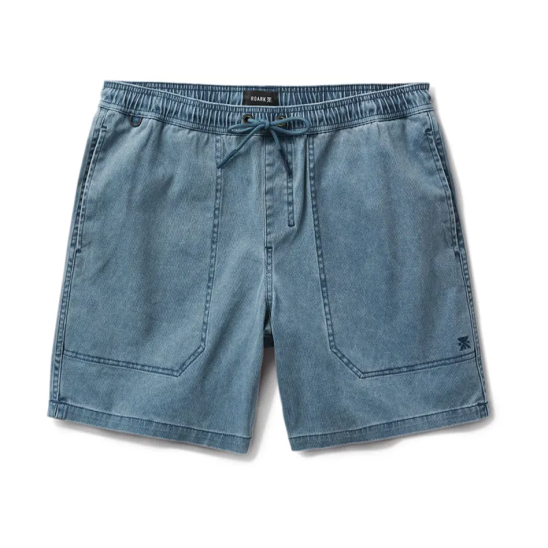Roark Made To Fade Shorts - Washed Navy sold by CCS