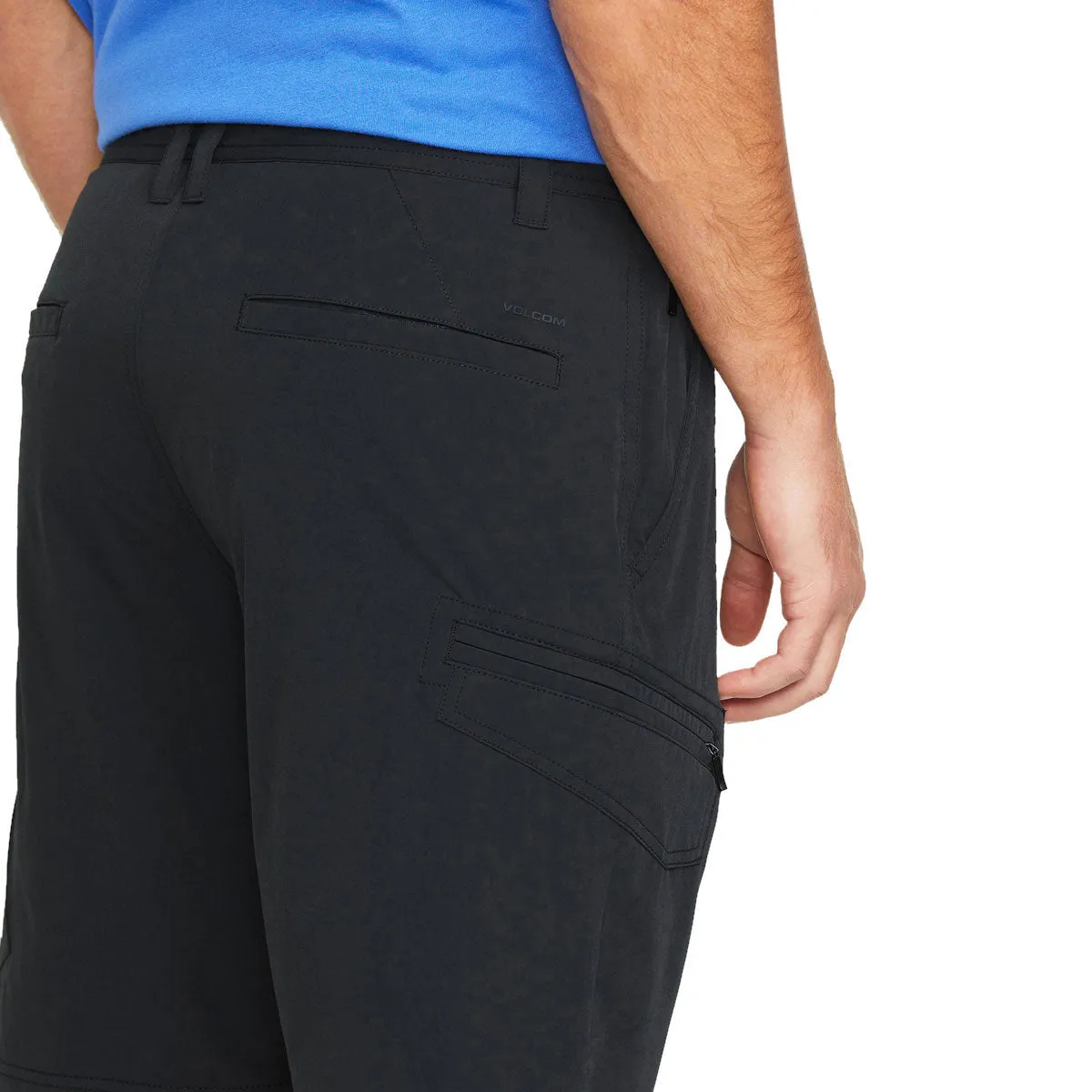 Volcom Cashed In Cargo Hybrid 20 Shorts - Black sold by CCS product image thumbnail 5