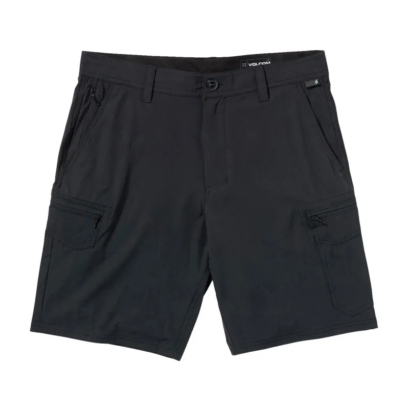 Volcom Cashed In Cargo Hybrid 20 Shorts - Black sold by CCS
