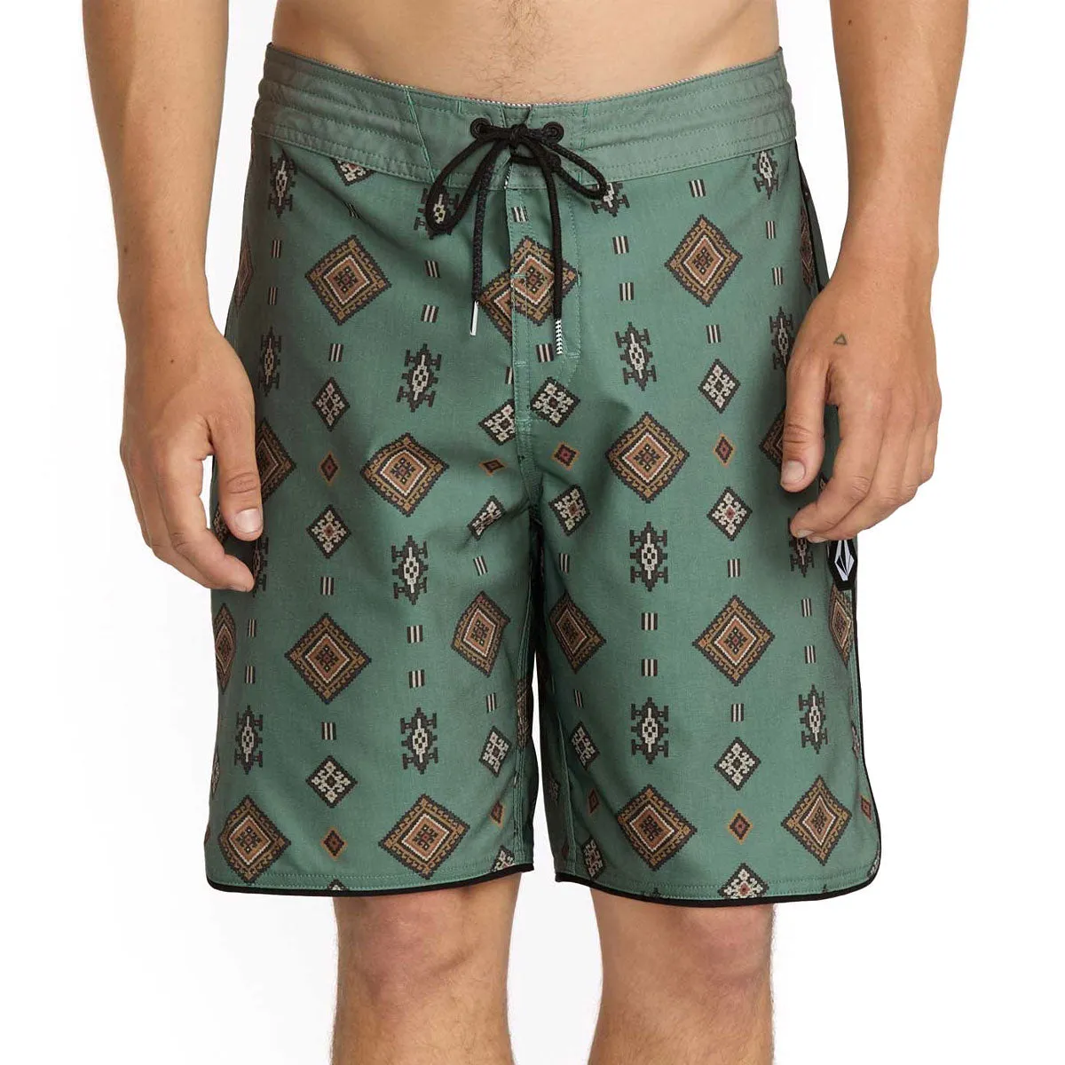 Volcom Desert Dobby Stoney 19 Boardshorts - Light Olive sold by CCS product image thumbnail 3