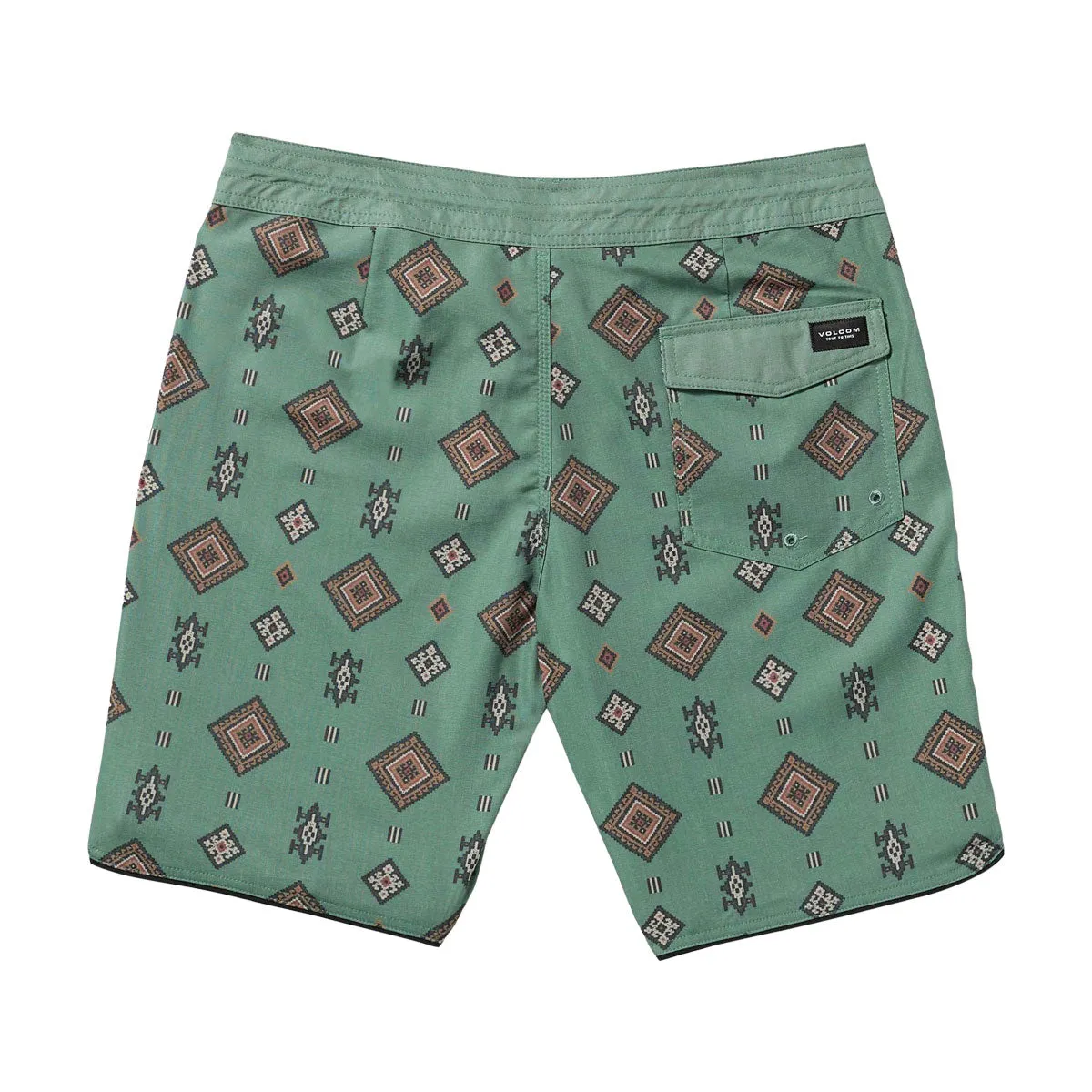Volcom Desert Dobby Stoney 19 Boardshorts - Light Olive sold by CCS product image thumbnail 2
