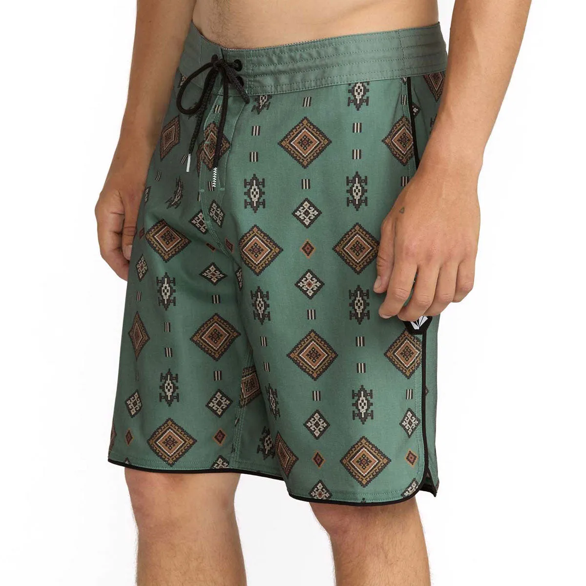 Volcom Desert Dobby Stoney 19 Boardshorts - Light Olive sold by CCS product image thumbnail 5