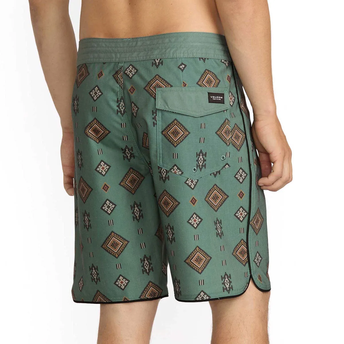 Volcom Desert Dobby Stoney 19 Boardshorts - Light Olive sold by CCS product image thumbnail 4