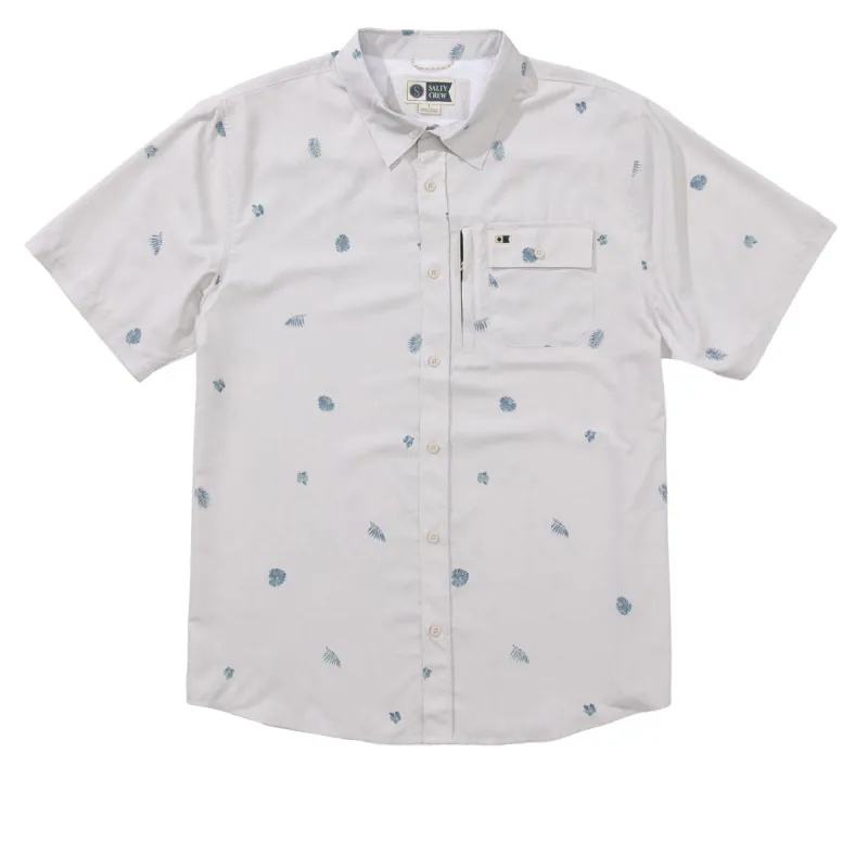 Salty Crew Flagship UV Button Up Shirt - Grey sold by CCS