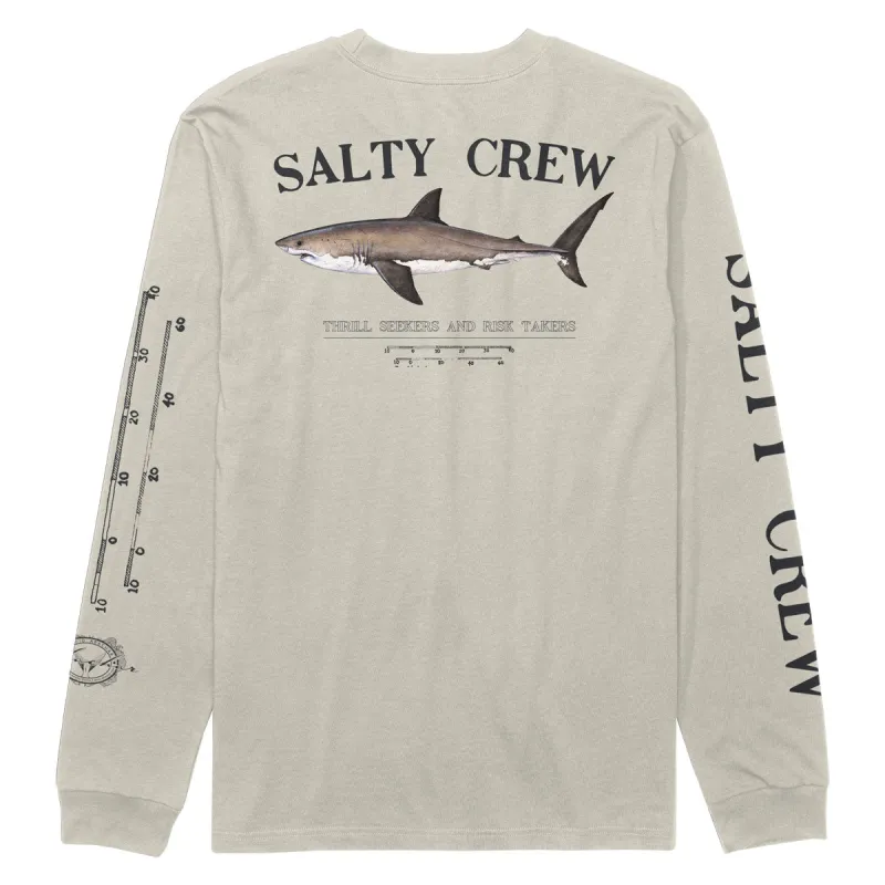 Salty Crew Bruce Classic Long Sleeve T-Shirt - Bone sold by CCS