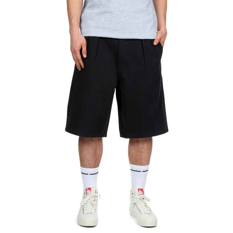 CCS Pleated Chino Shorts - Black sold by CCS