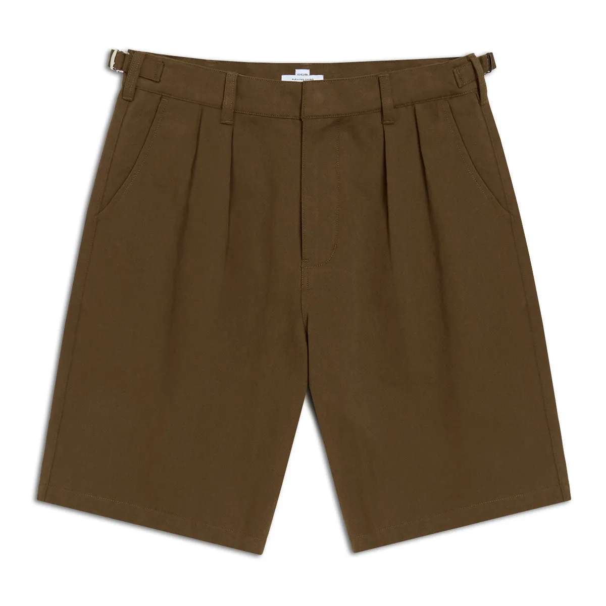 CCS Pleated Chino Shorts - Brown sold by CCS product image thumbnail 3