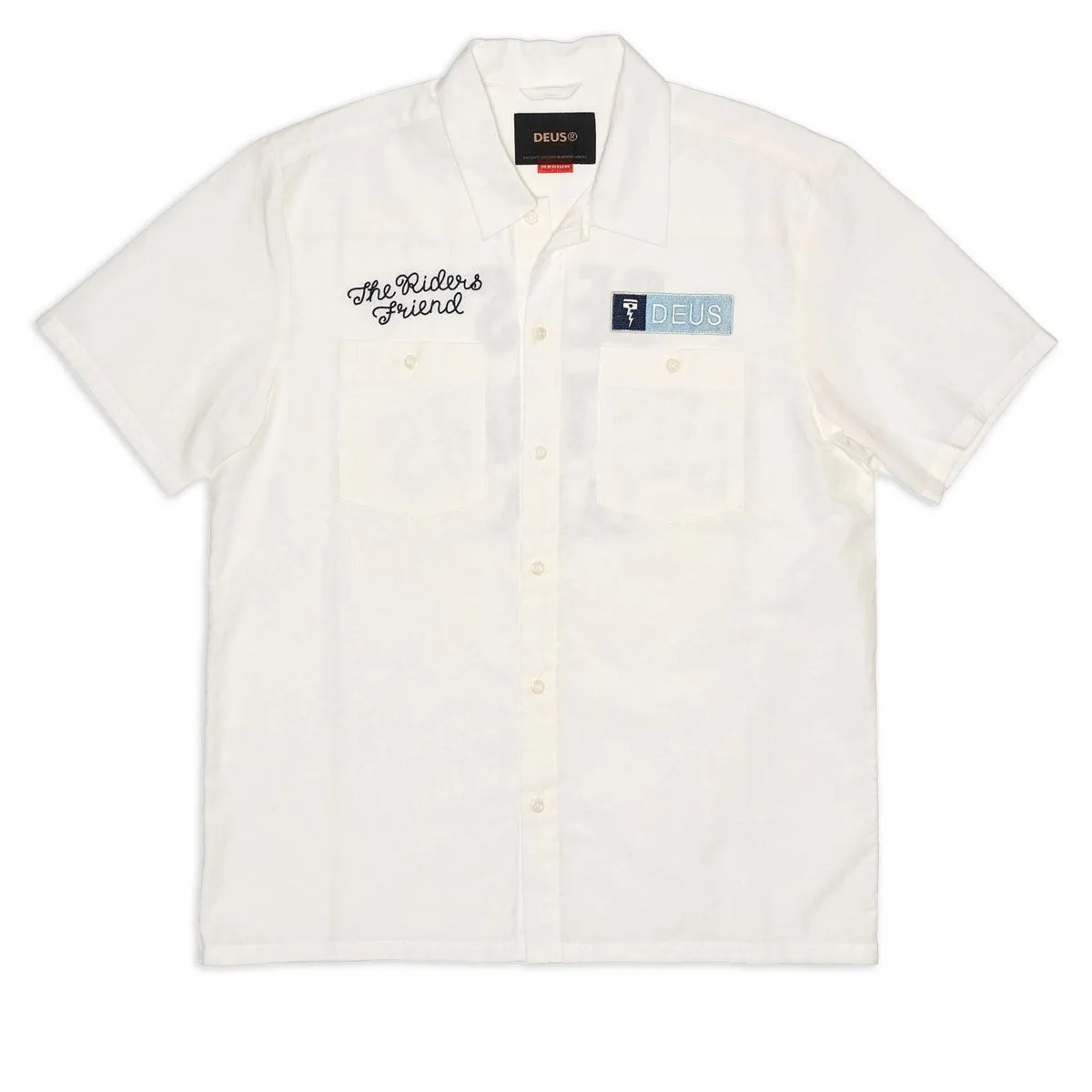 Deus Ex Machina Forecourt Shirt - Vintage White sold by CCS product image thumbnail 3