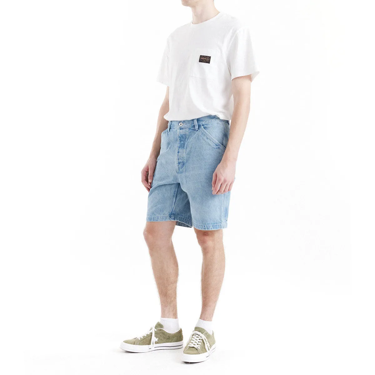 Deus Ex Machina Big Fella Denim Shorts - Light Stone sold by CCS product image thumbnail 5