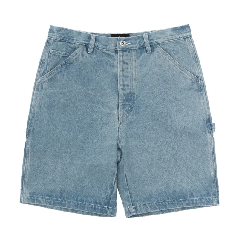 Deus Ex Machina Big Fella Denim Shorts - Light Stone sold by CCS