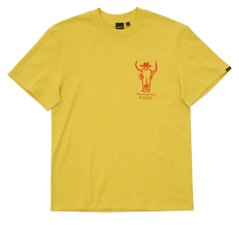 Deus Ex Machina Showdown T-Shirt - Super Lemon sold by CCS