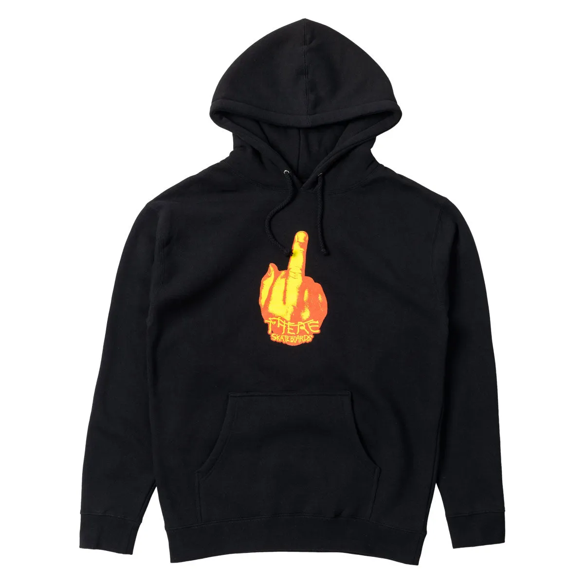 There Up Yours Hoodie - Black/Red/Yellow sold by CCS