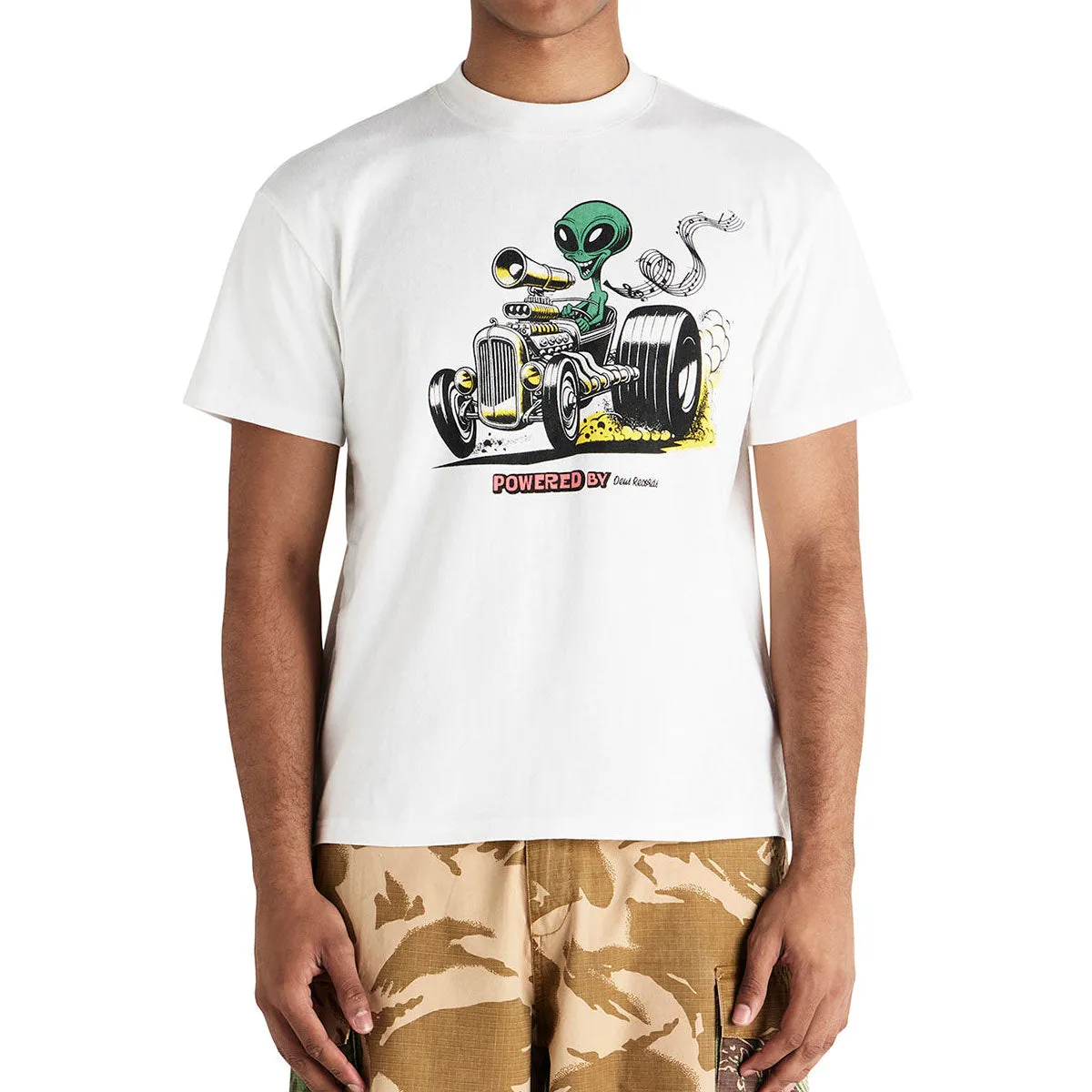 Deus Ex Machina Celestial Rod T-Shirt - Vintage White sold by CCS product image thumbnail 4