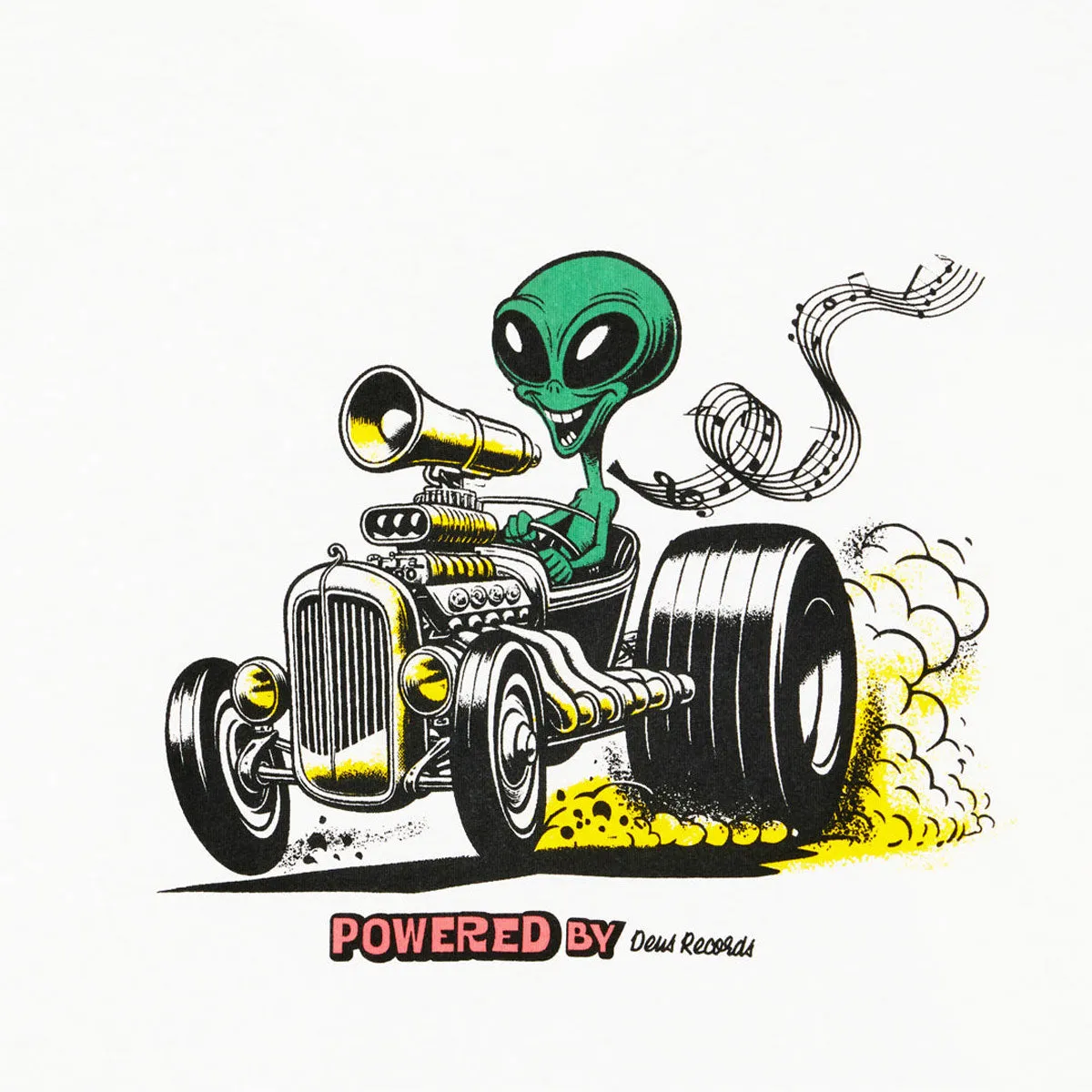 Deus Ex Machina Celestial Rod T-Shirt - Vintage White sold by CCS product image thumbnail 3