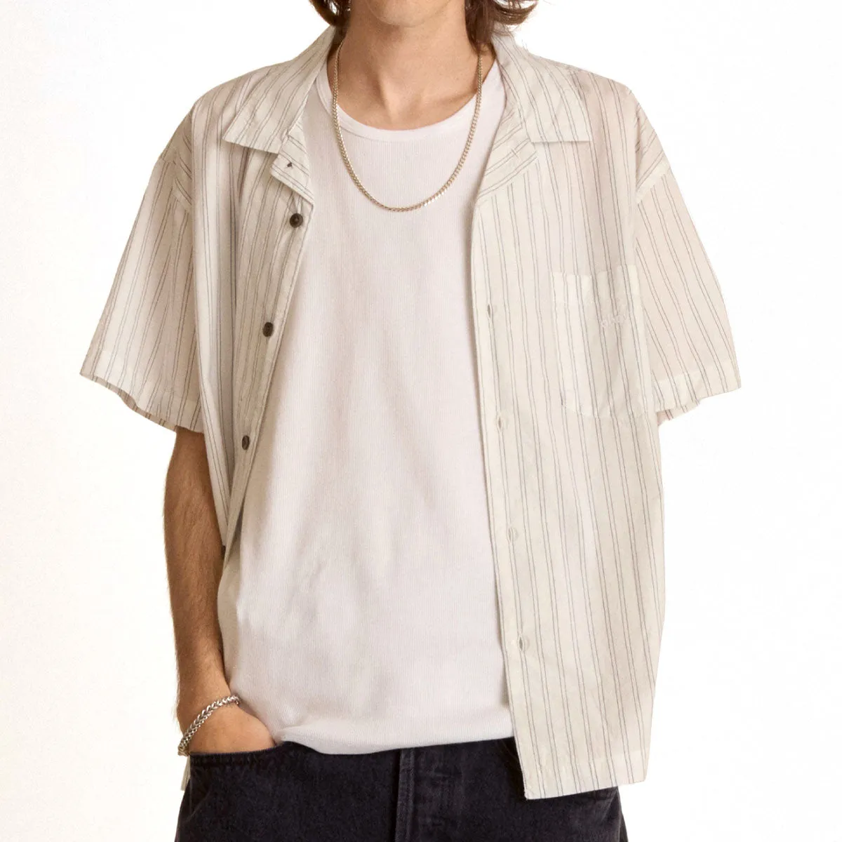 Obey Rizzo Woven Shirt - White Multi sold by CCS product image thumbnail 3