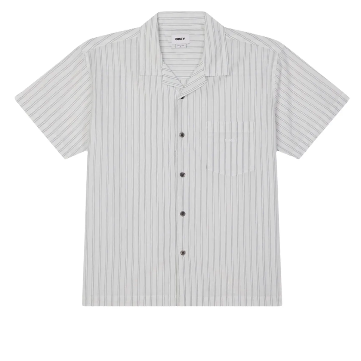 Obey Rizzo Woven Shirt - White Multi sold by CCS
