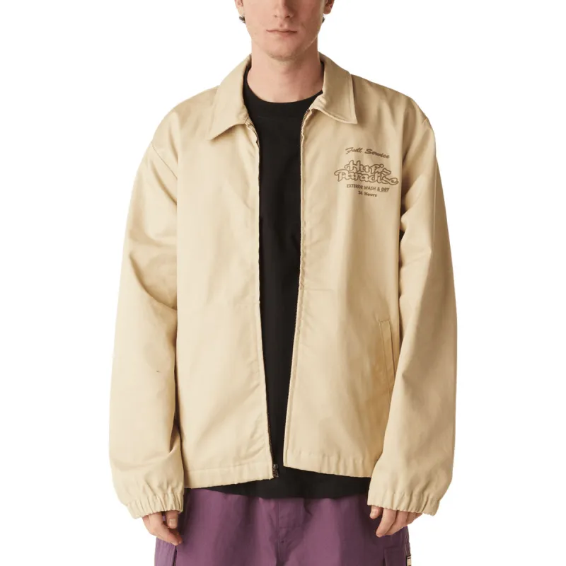 HUF Full Service Shop Jacket - Khaki sold by CCS