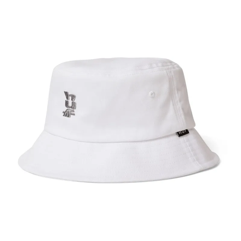 HUF Set Megablast Bucket Hat - White sold by CCS