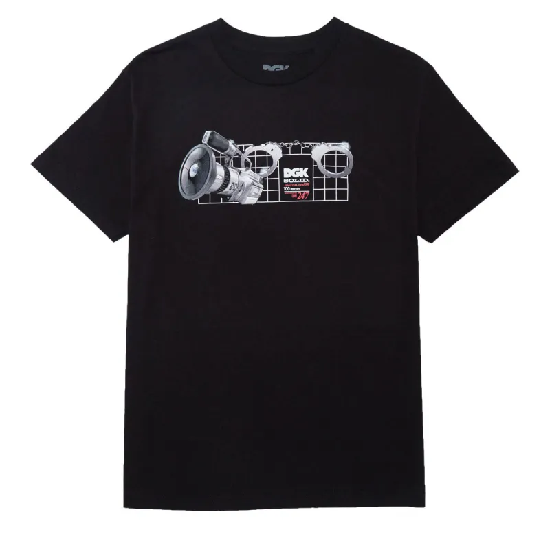 DGK Premium Vision T-Shirt - Black sold by CCS