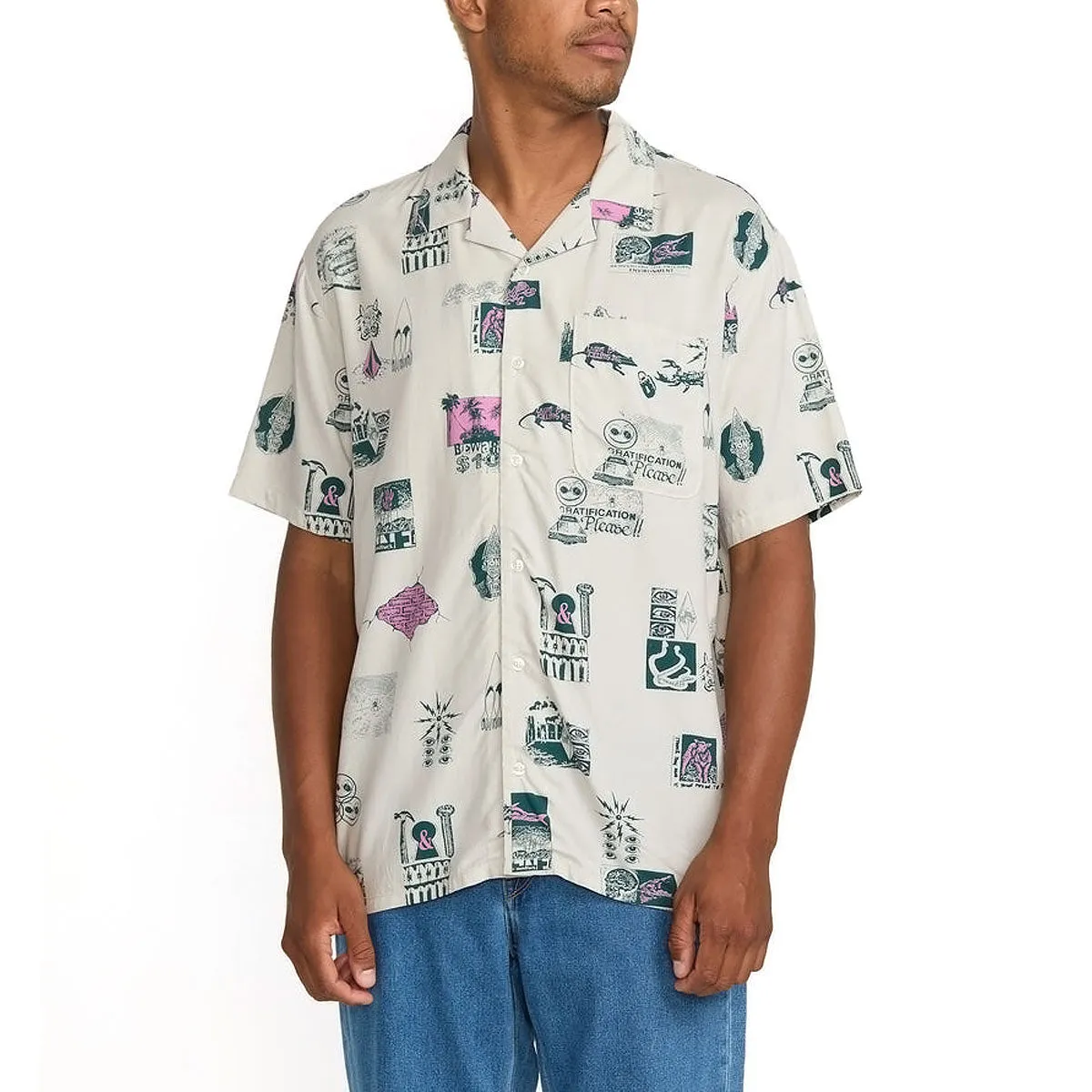 Volcom Mistostone Shirt - Stone sold by CCS
