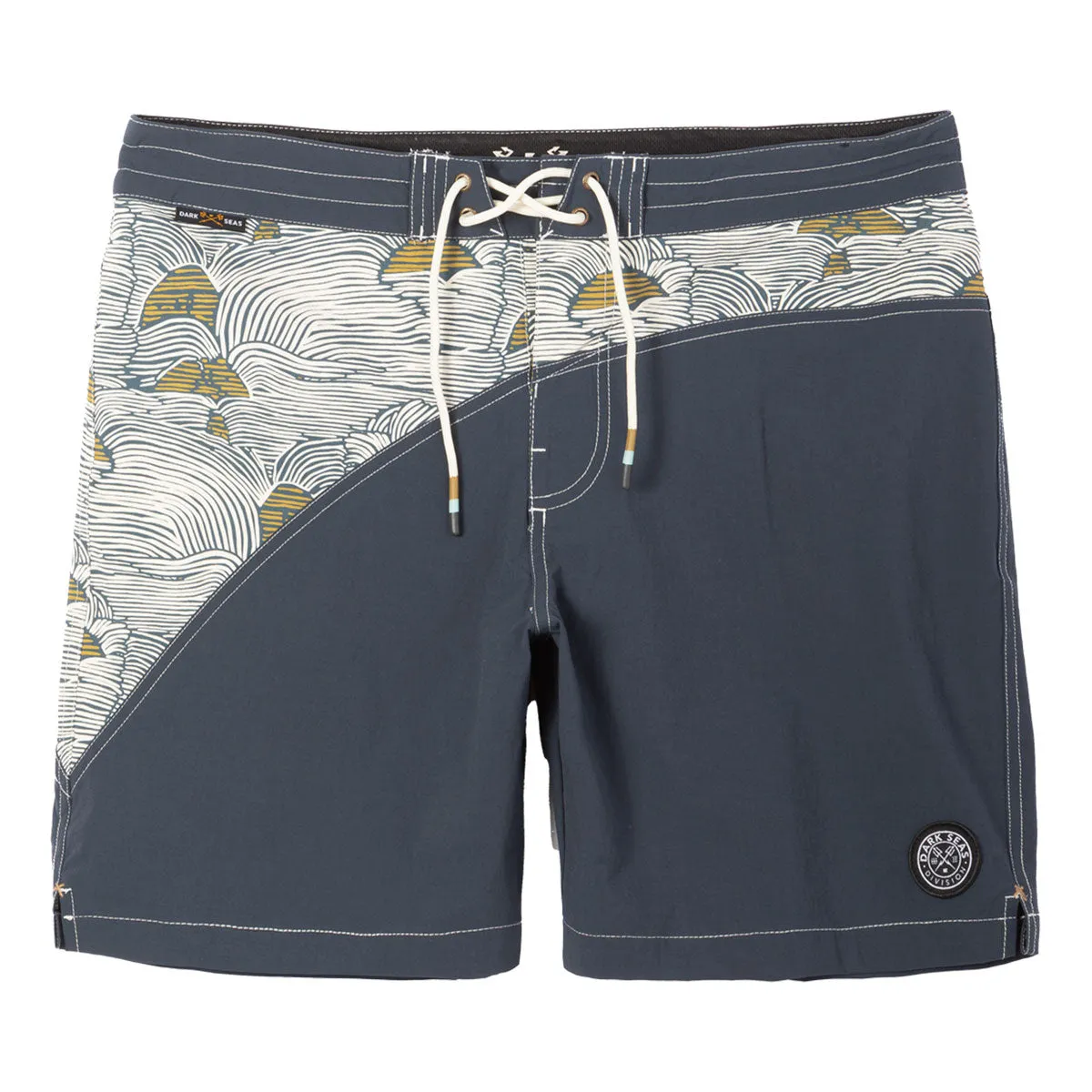 Dark Seas Aliso Boardshorts - Navy/Antique sold by CCS