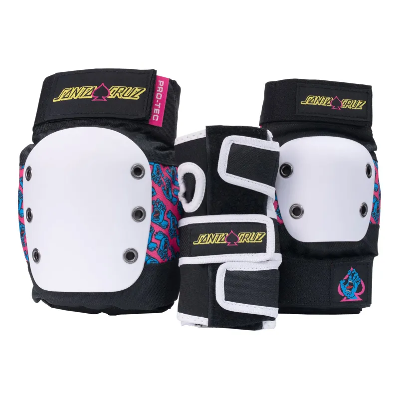 Pro-Tec x Santa Cruz Signature Edition Street Adult 3 Pack Of Pads - Black sold by CCS
