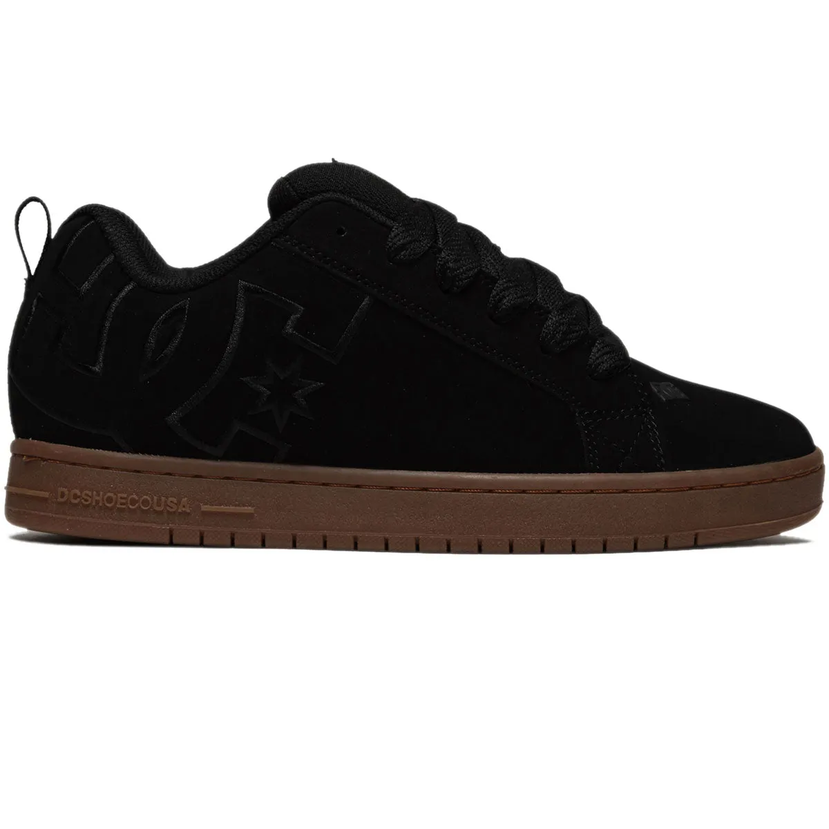 DC Court Graffik Shoes - Black/Gum sold by CCS