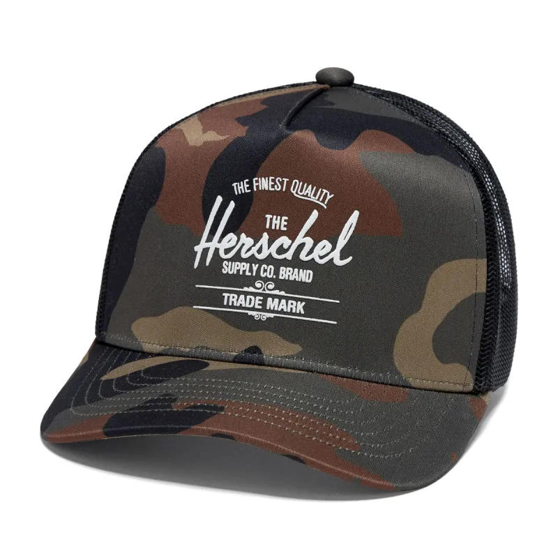 Herschel Supply Whaler Tall Mesh Hat - Woodland Camo sold by CCS