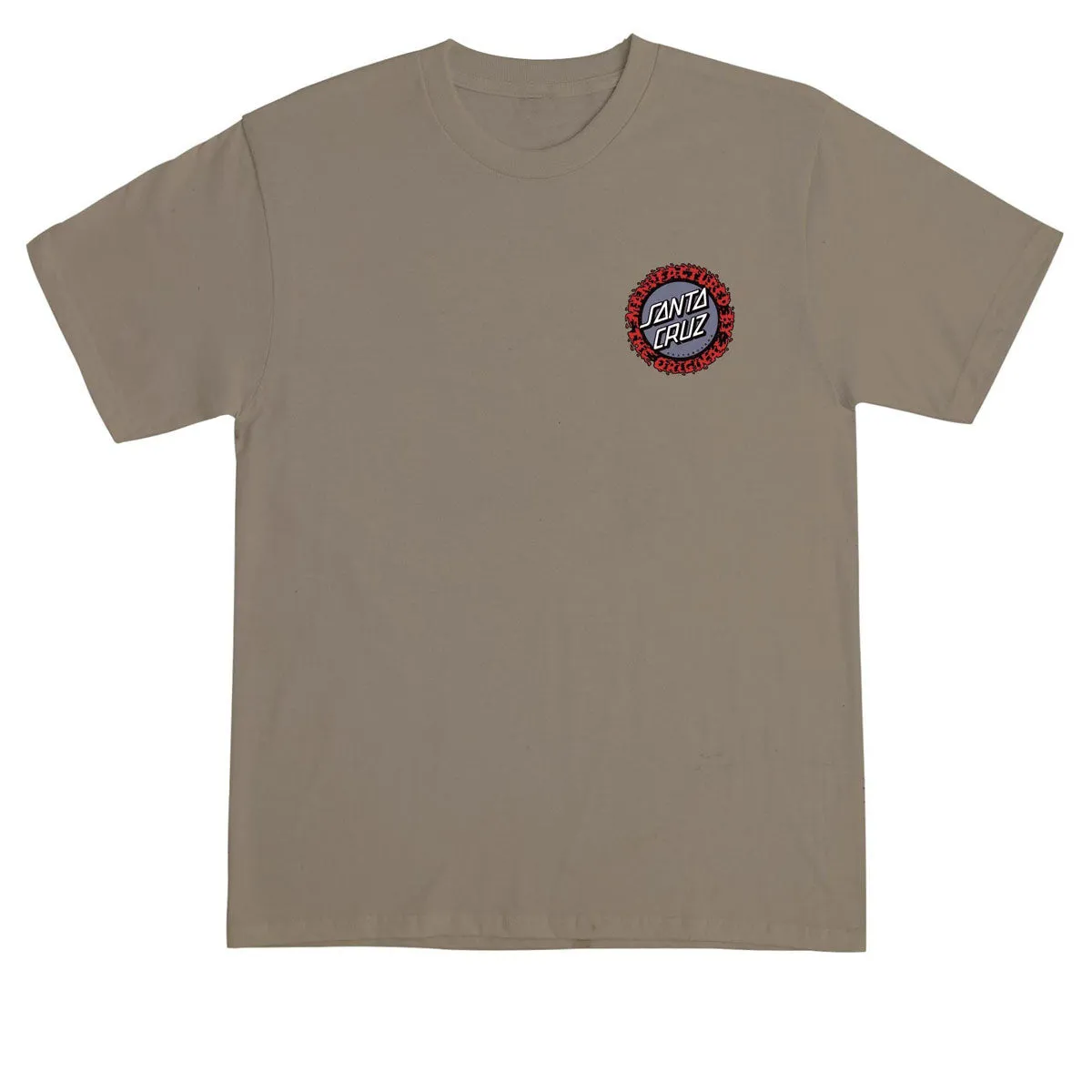 Santa Cruz Splatter MFG Dot T-Shirt - Prairie Dust sold by CCS product image thumbnail 2